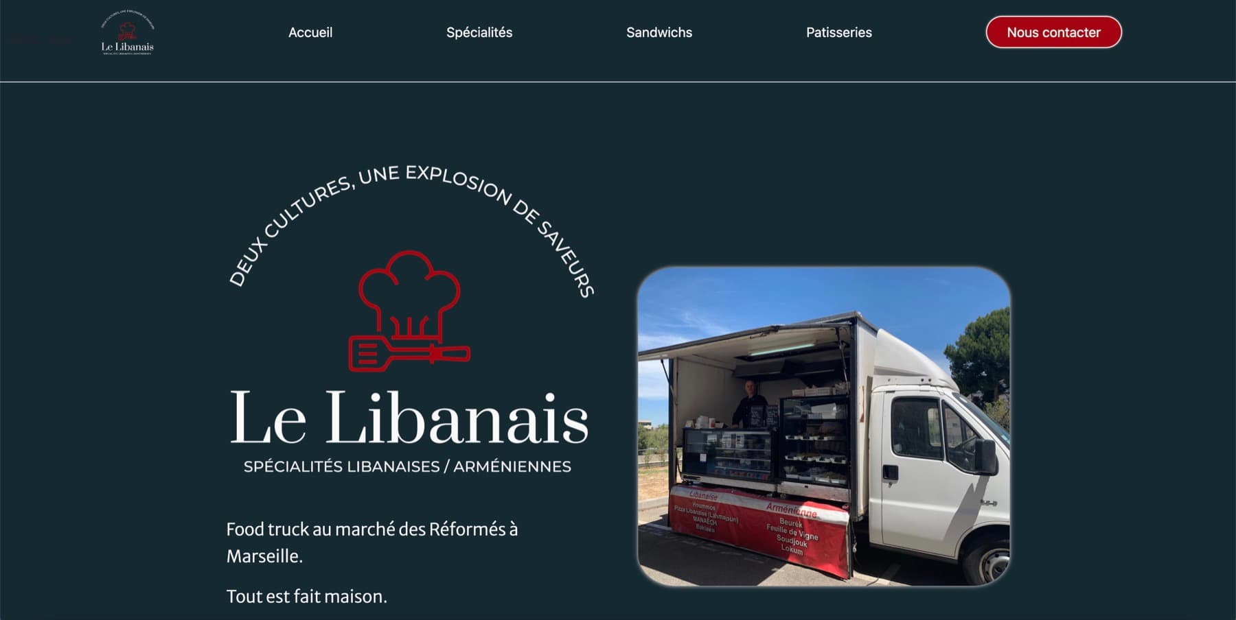 Aperçu du site Le Libanais